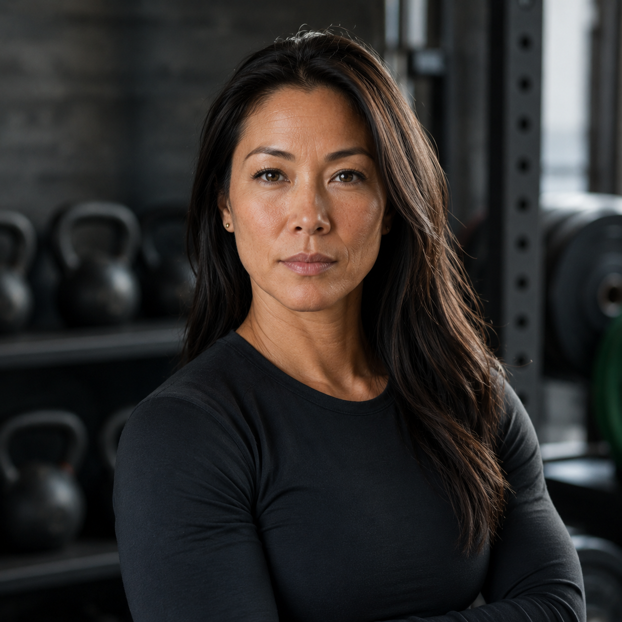 Portrait of Coach Lily Chen, menopause and performance coach at Age and Iron